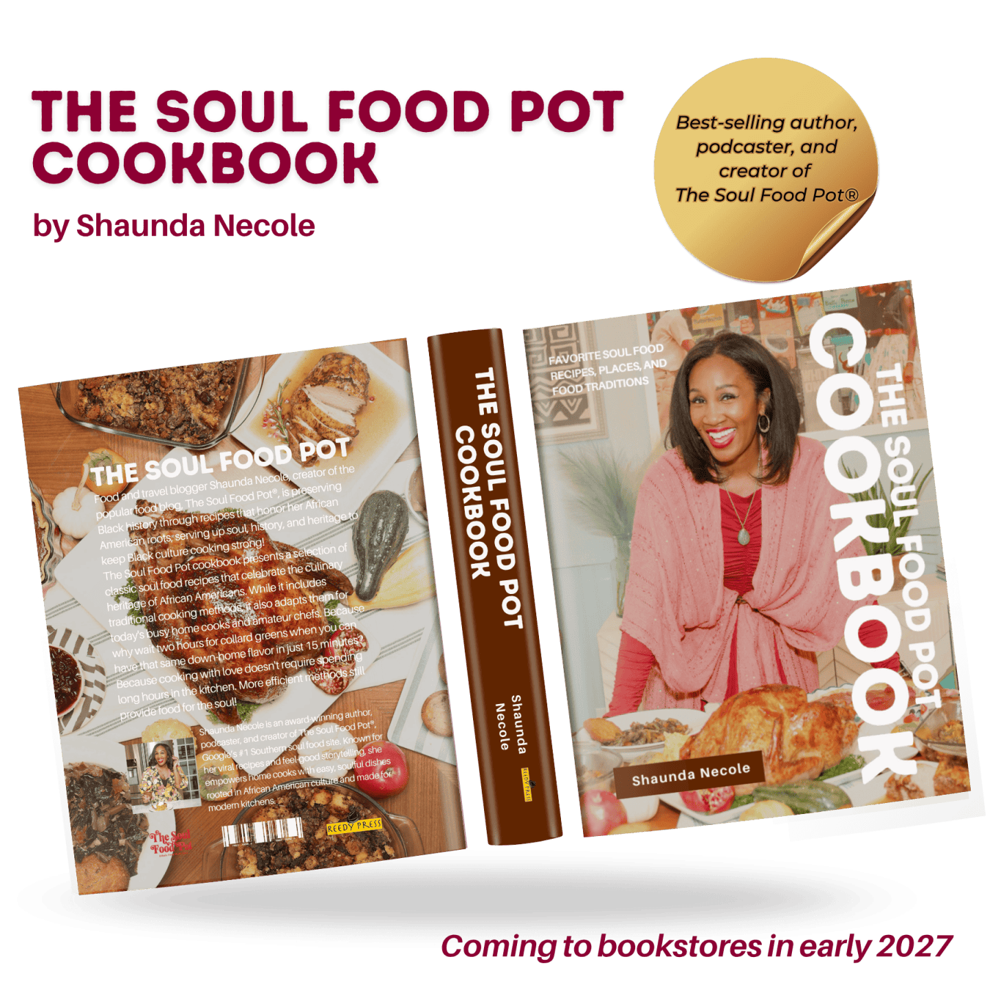 The Soul Food Pot Cookbook Coming to Bookstores Early 2027