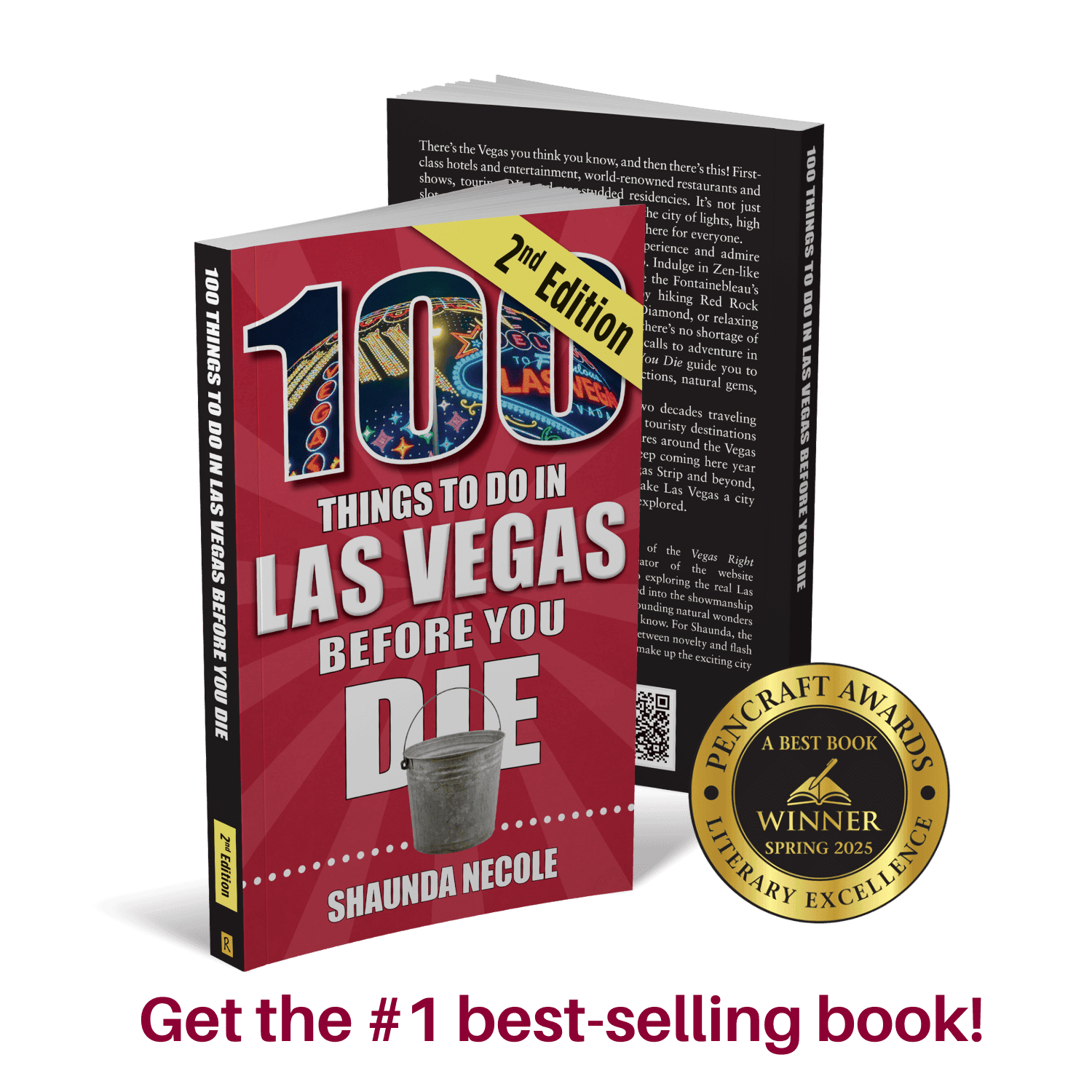 #1 Best-selling book - 100 Things to Do in Las Vegas Before You Die by Shaunda Necole